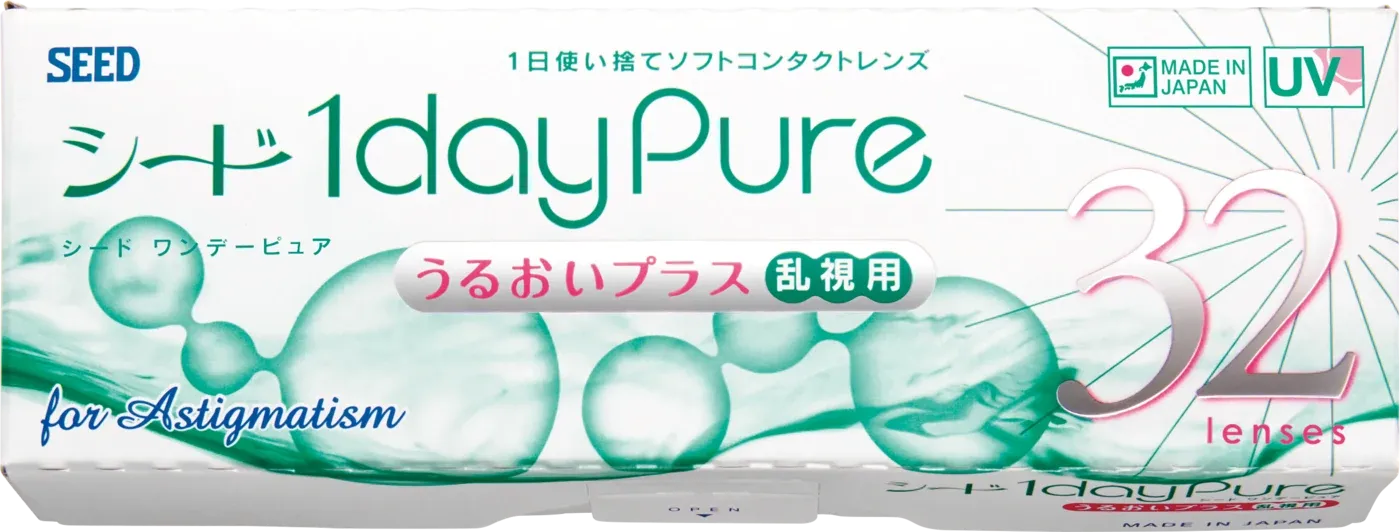 1dayPure Moisture for Astigmatism box